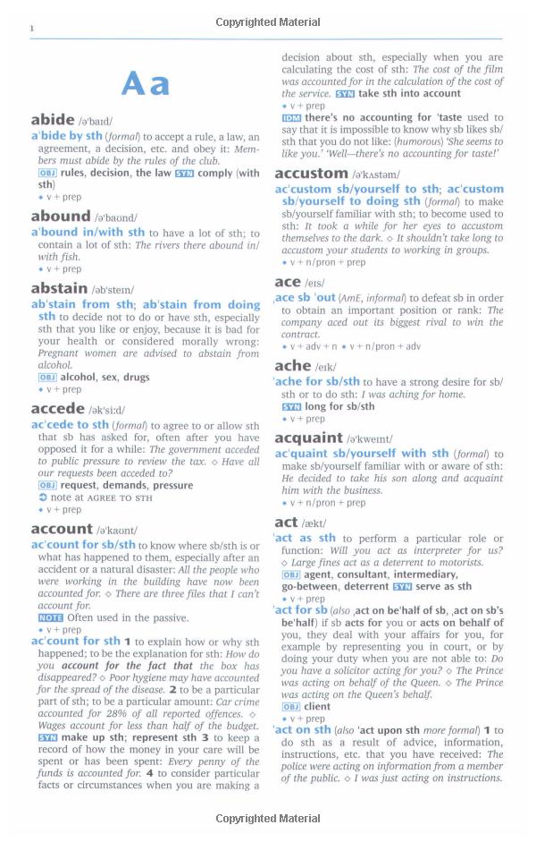 oxford phrasal verbs dictionary