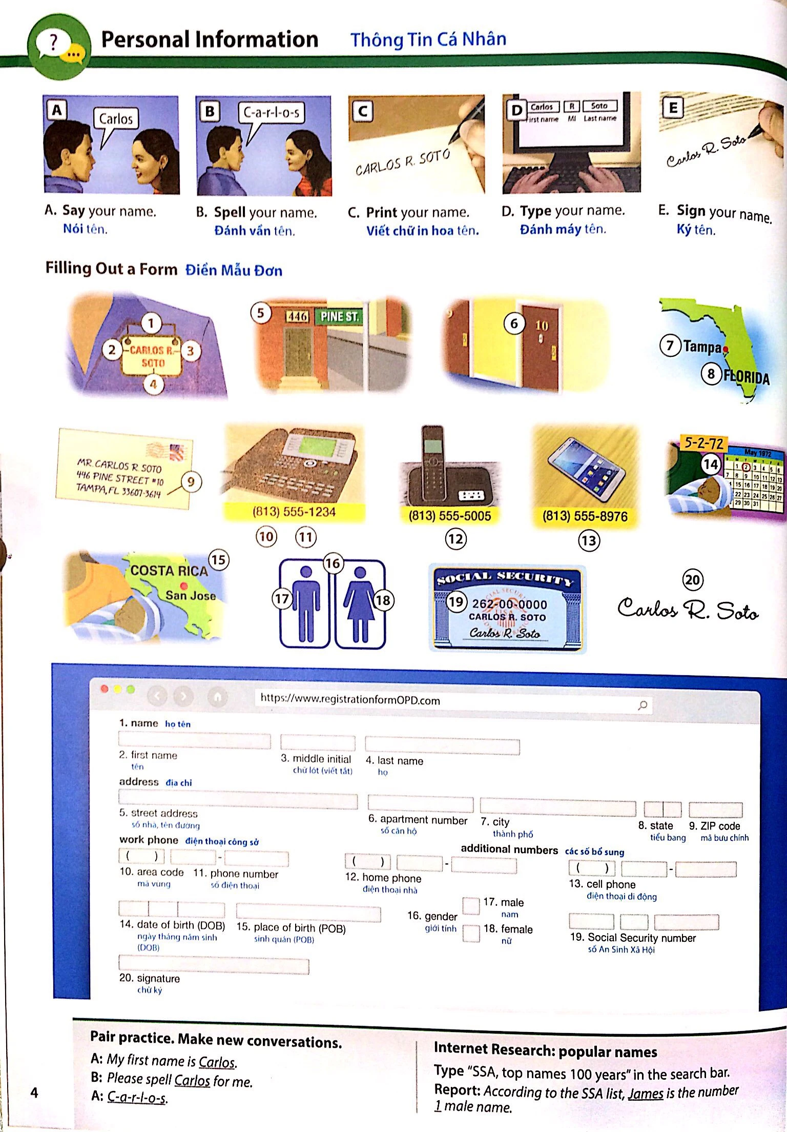 oxford picture dictionary third edition: english - vietnamese edition