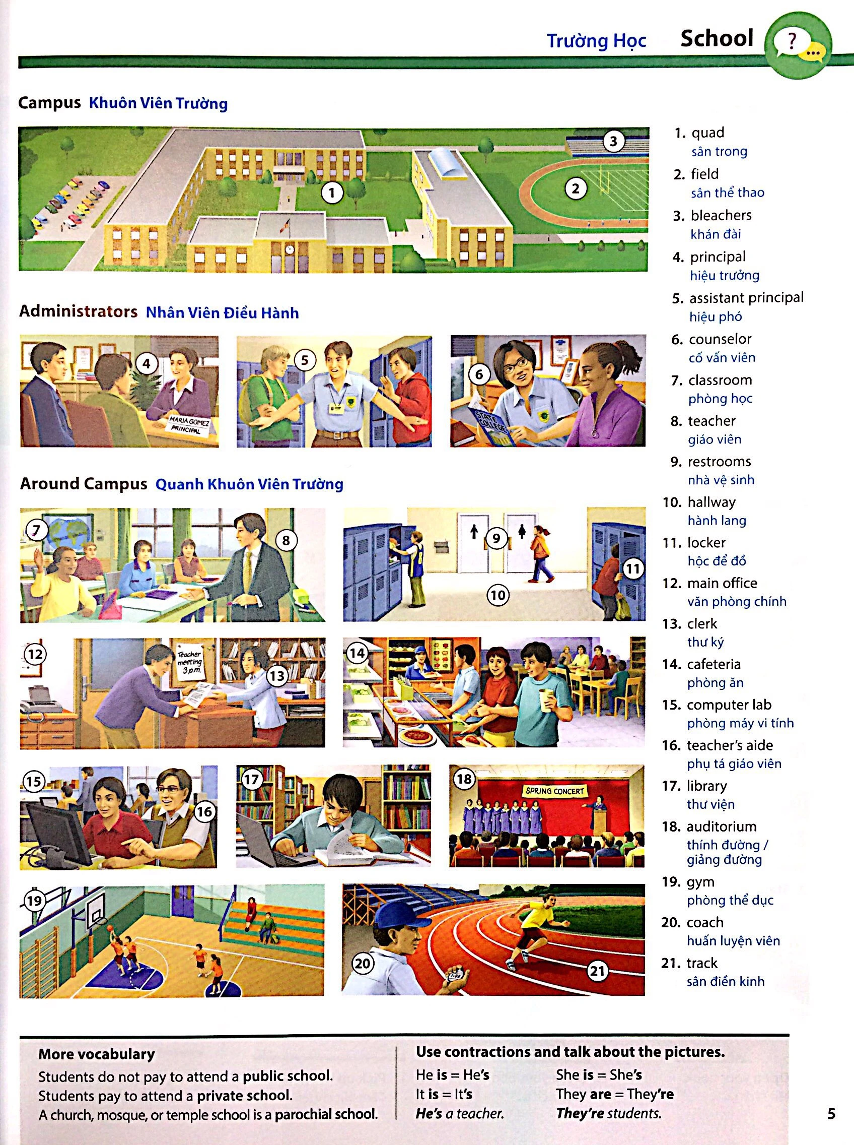 oxford picture dictionary third edition: english - vietnamese edition