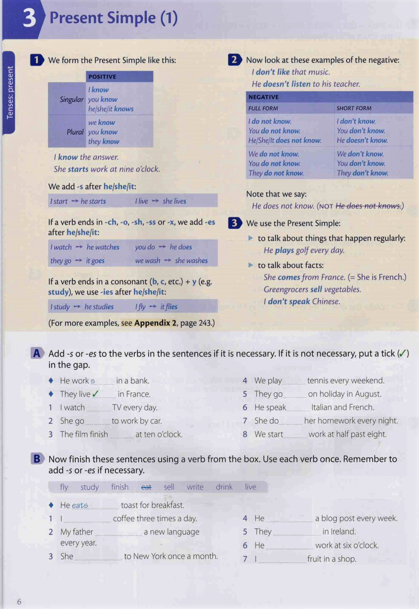 oxford practice grammar: basic: with key
