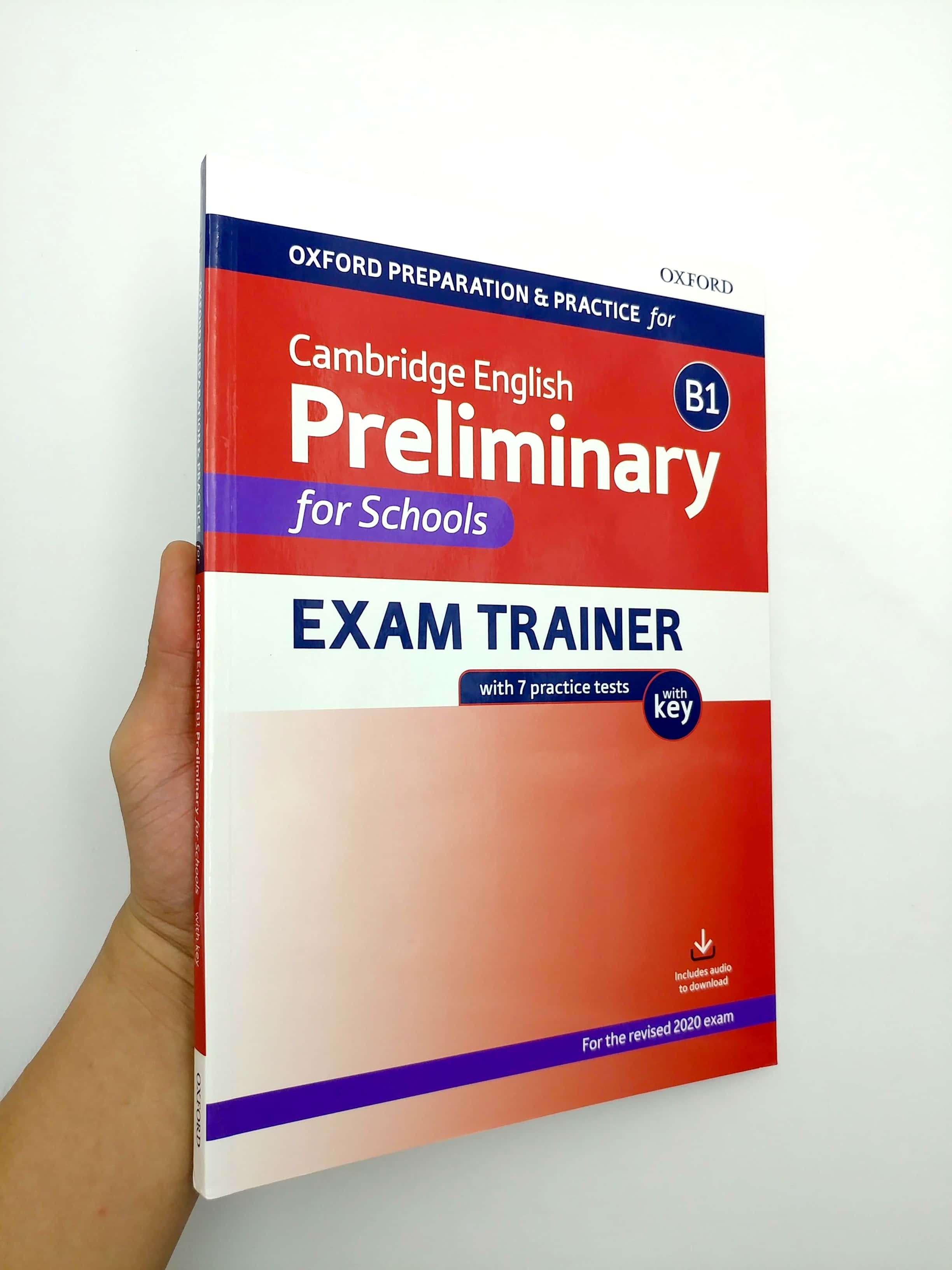oxford preparation and practice for cambridge english b1 preliminary for schools exam trainer with key