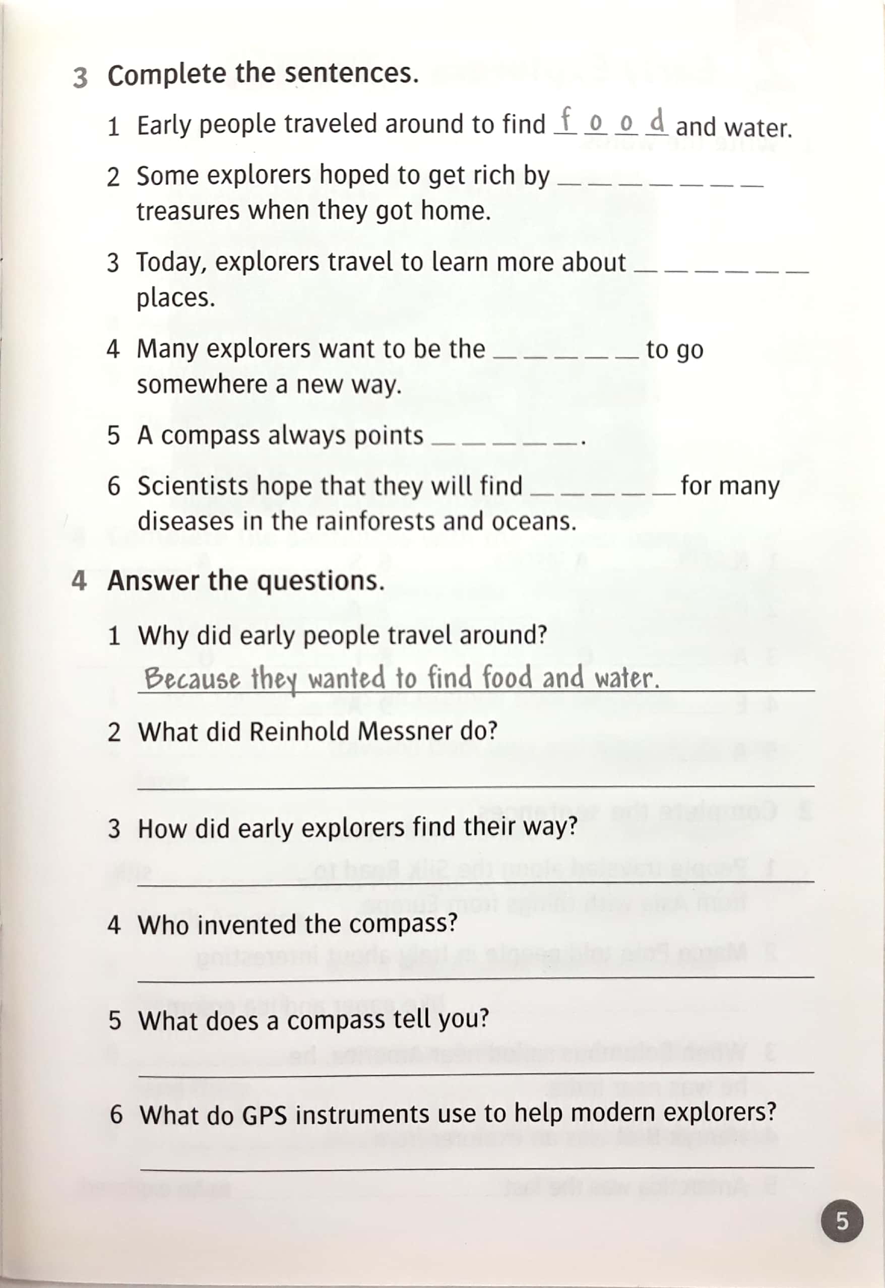 oxford read and discover: level 5: exploring our world activity book