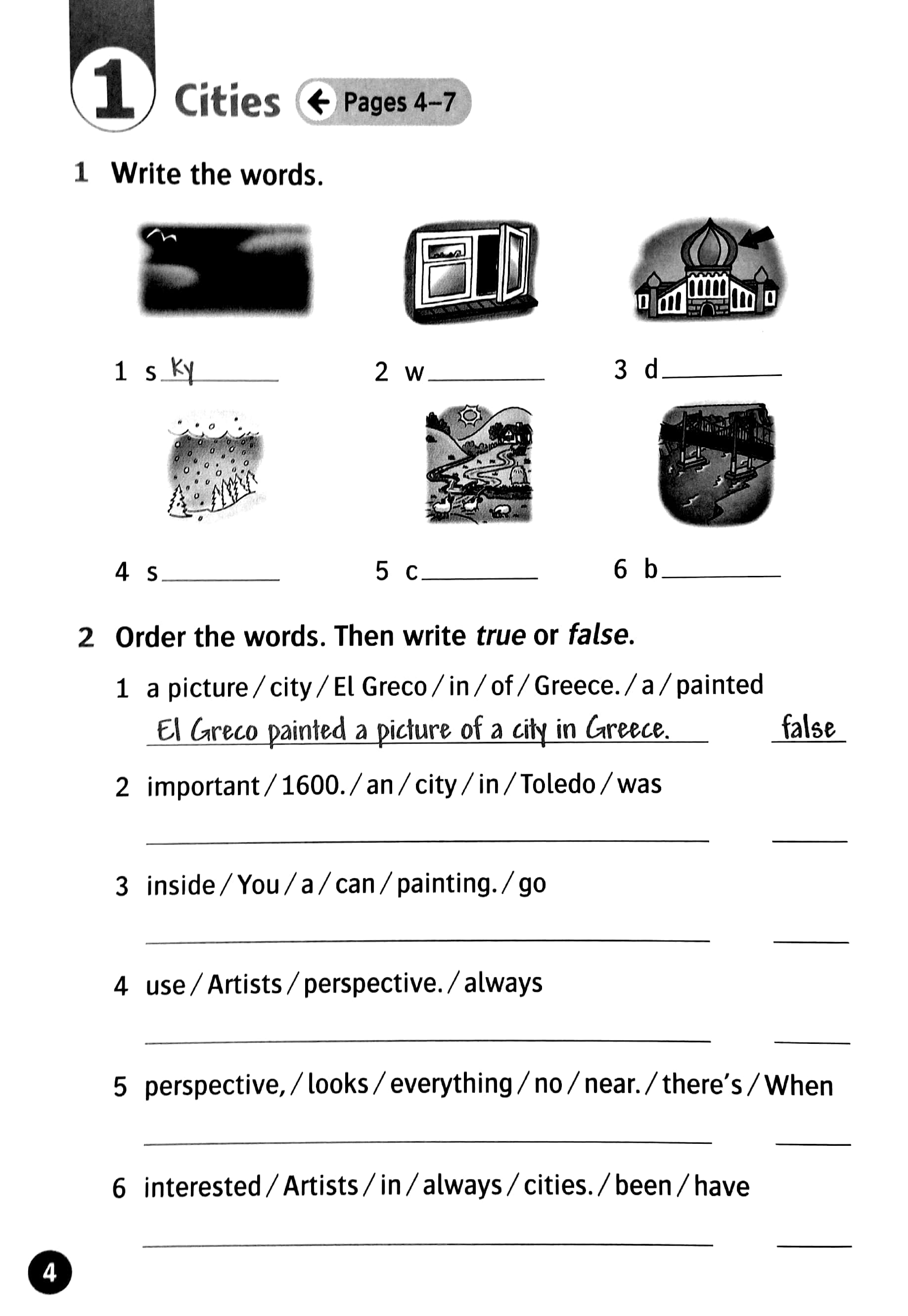 oxford read and discover: level 5: our world in art activity book