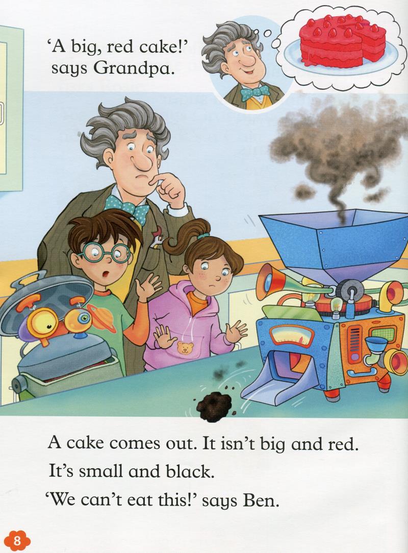 oxford read and imagine: beginner: the cake machine