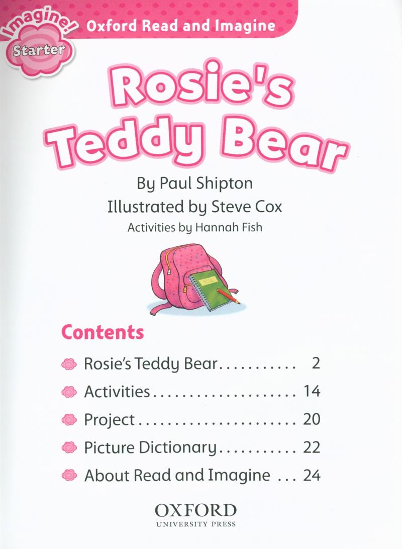 oxford read and imagine: starter: rosie's teddy bear
