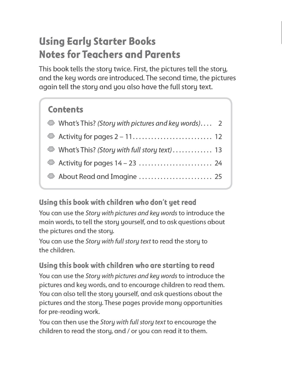 oxford read & imagine: early starter: what's this?