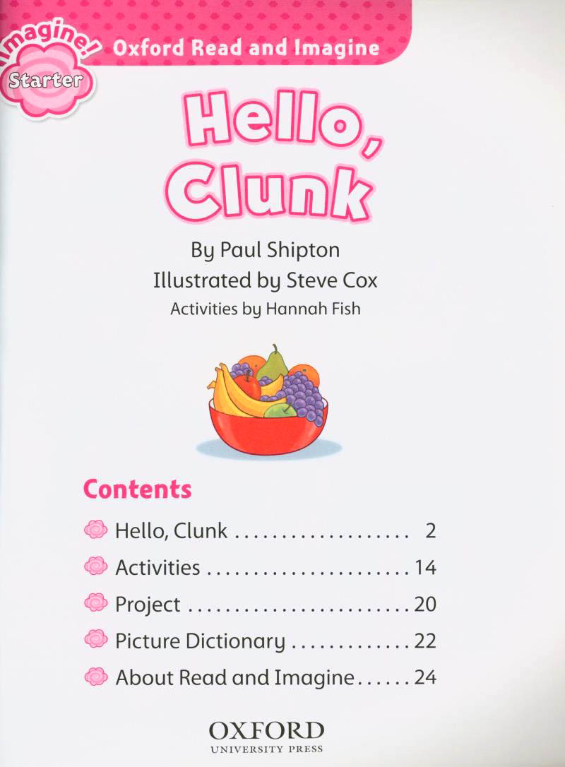 oxford read & imagine: starter: hello, clunk