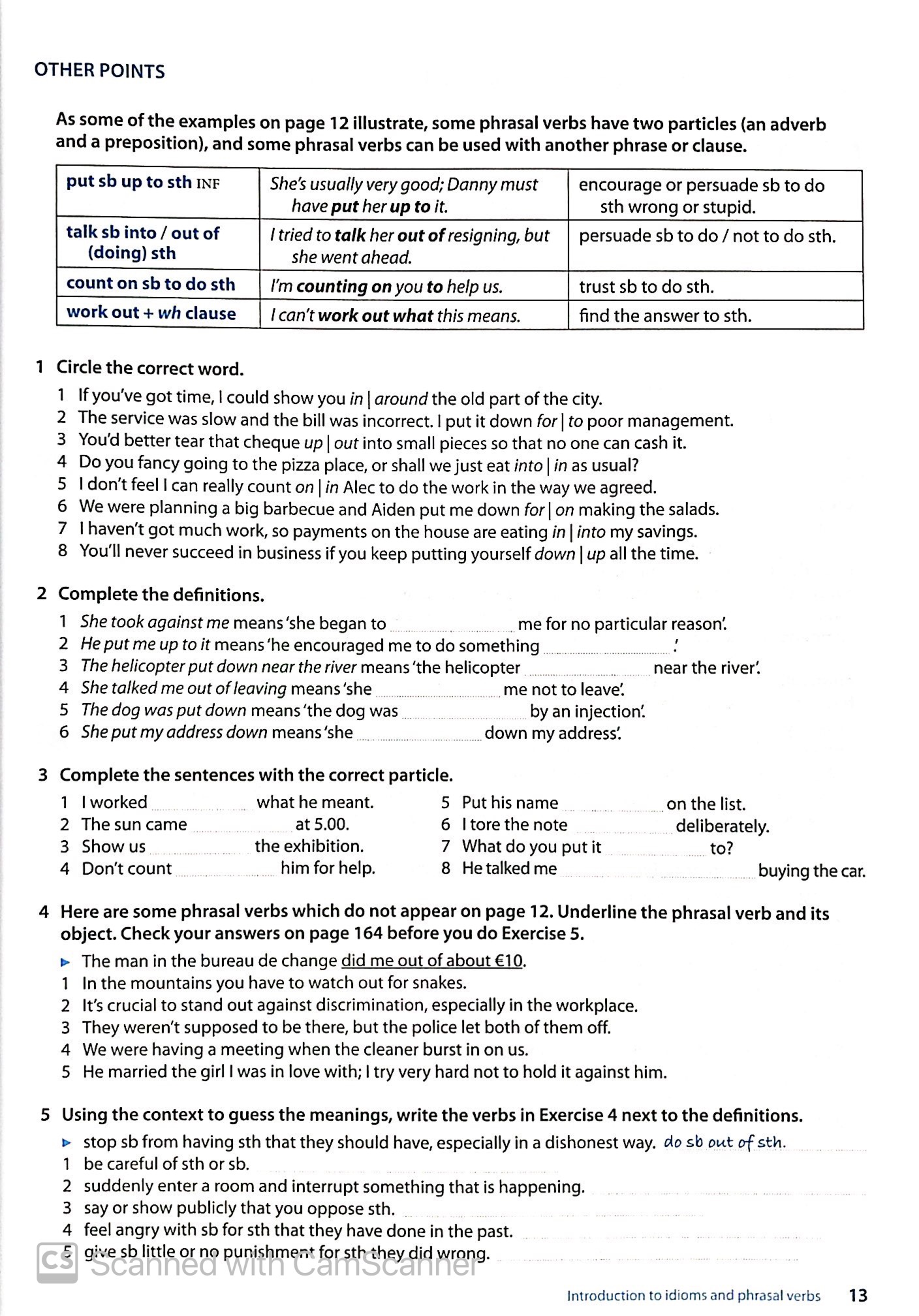 oxford word skills advanced idioms and phrasal verbs