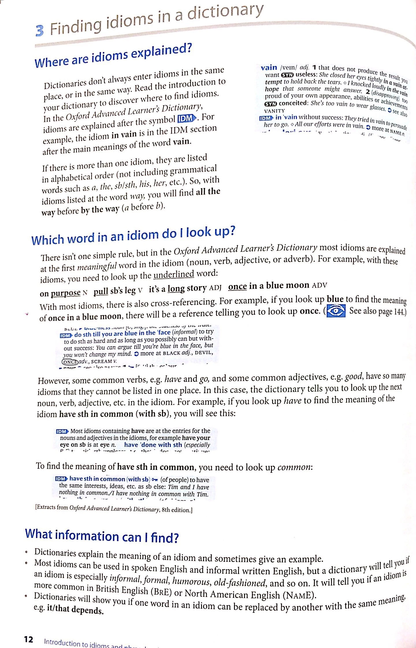 oxford word skills intermediate idioms and phrasal verbs