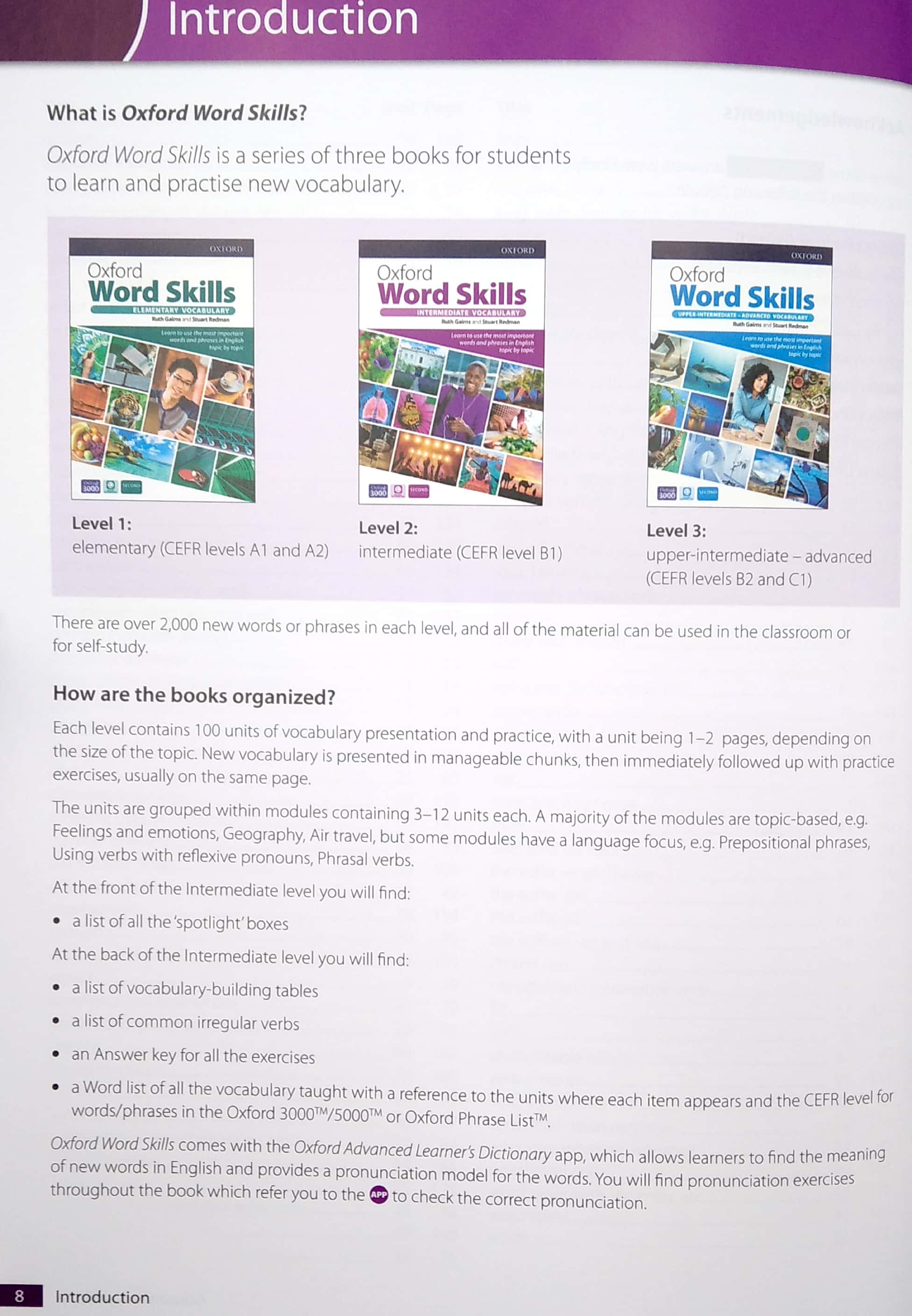 oxford word skills: intermediate: student's pack