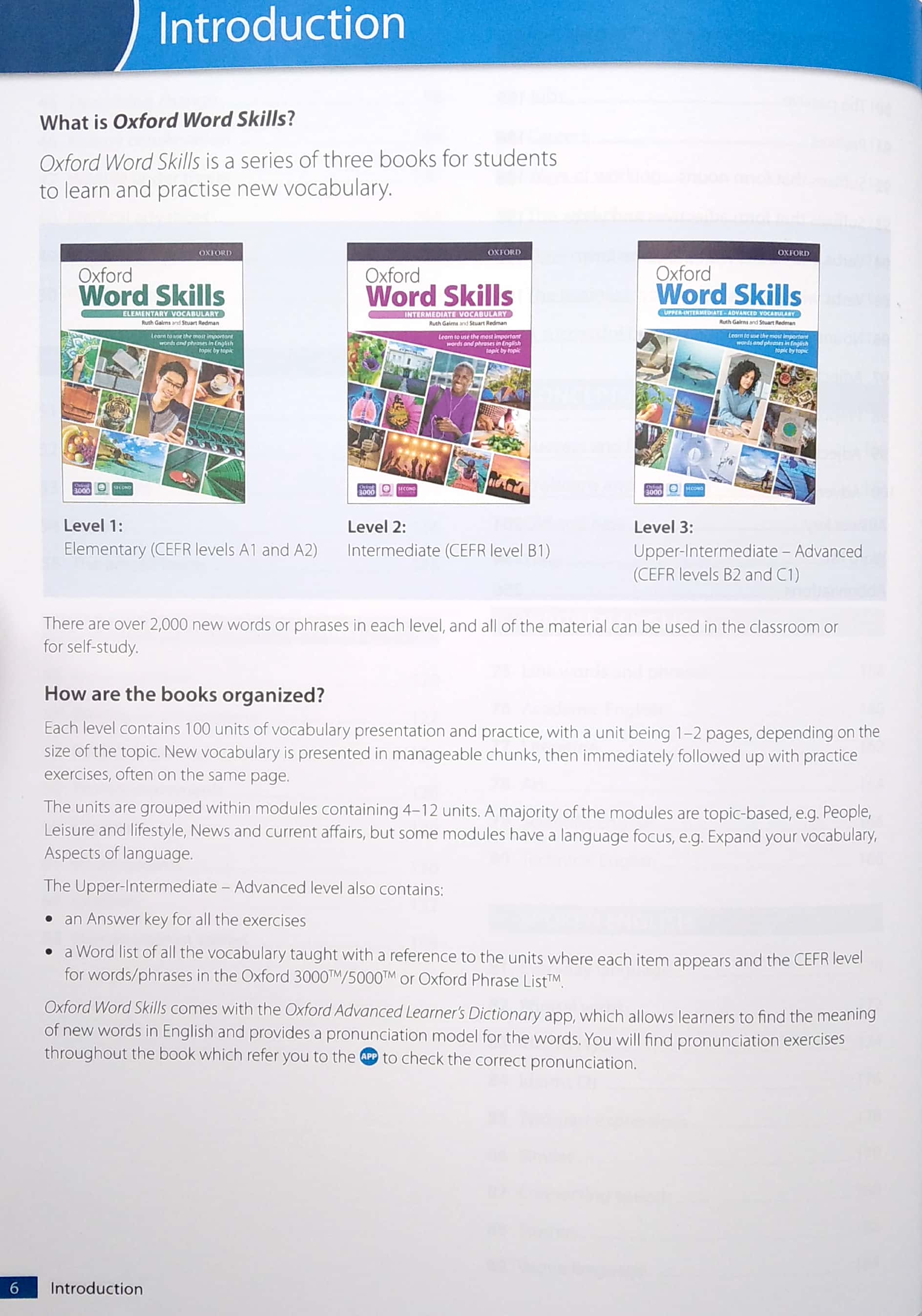 oxford word skills: upper-intermediate - advanced: student's pack