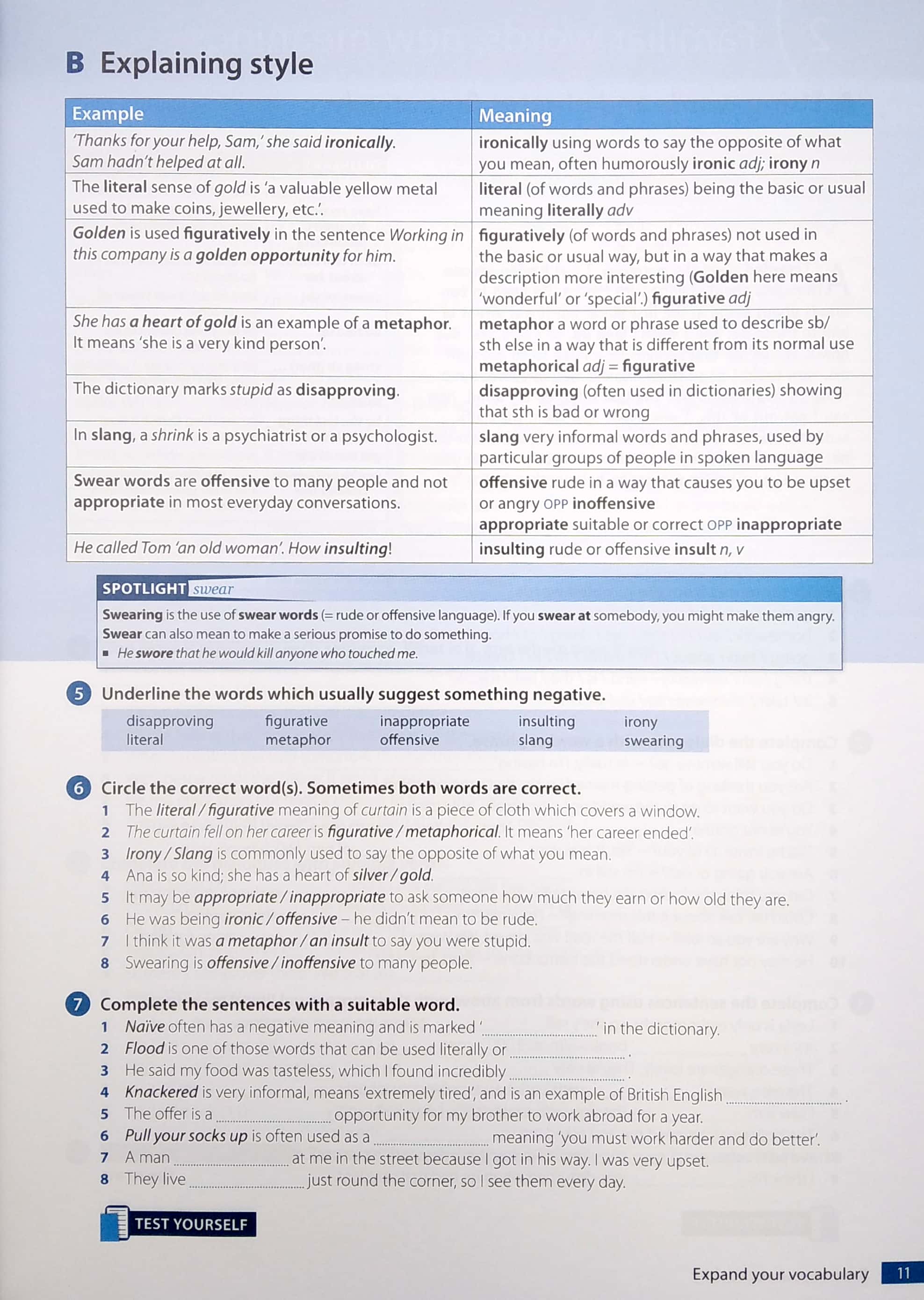 oxford word skills: upper-intermediate - advanced: student's pack