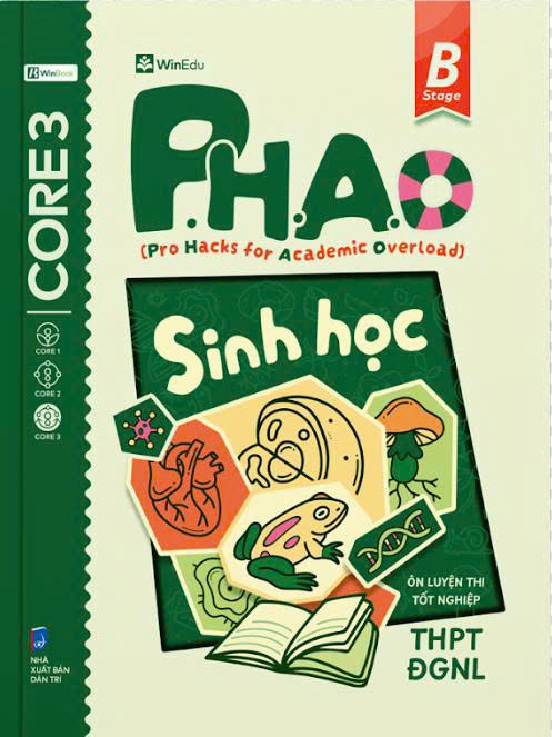 P.H.A.O - Pro Hacks For Academic Overload - Sinh Học - Ôn Luyện Thi Tốt Nghiệp THPT-ĐGNL
