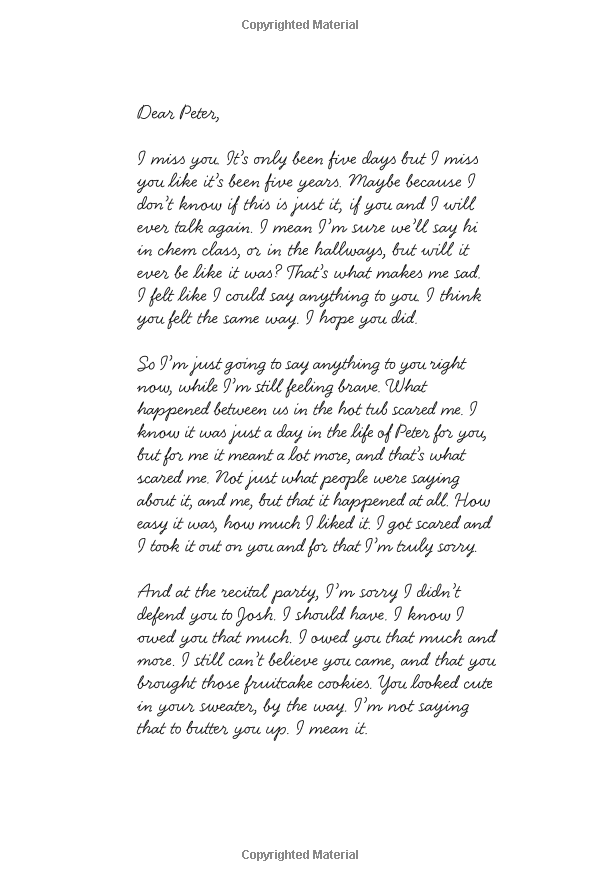 p.s. i still love you (to all the boys i've loved before)