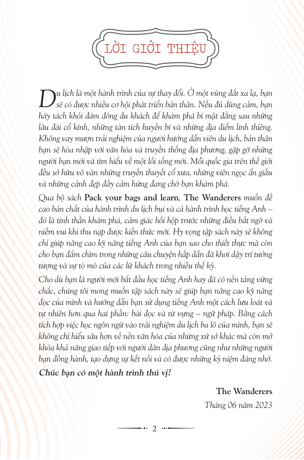 pack your bags and learn asia