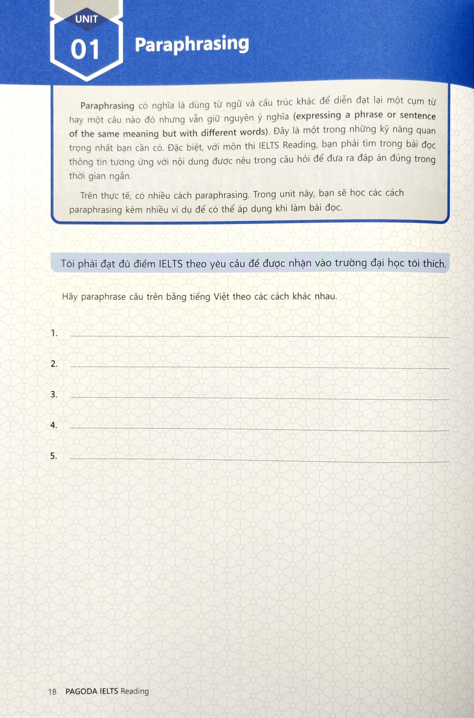 pagoda ielts reading