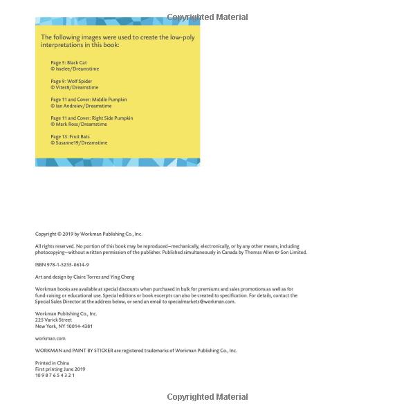 paint by sticker kids: halloween: create 10 pictures one sticker at a time!