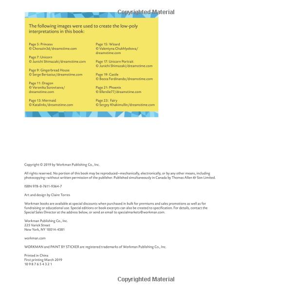 Paint By Sticker Kids: Unicorns And Magic: Create 10 Pictures One Sticker At A Time!