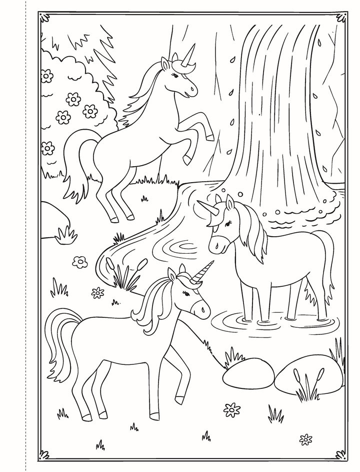 painting fun - unicorn magic