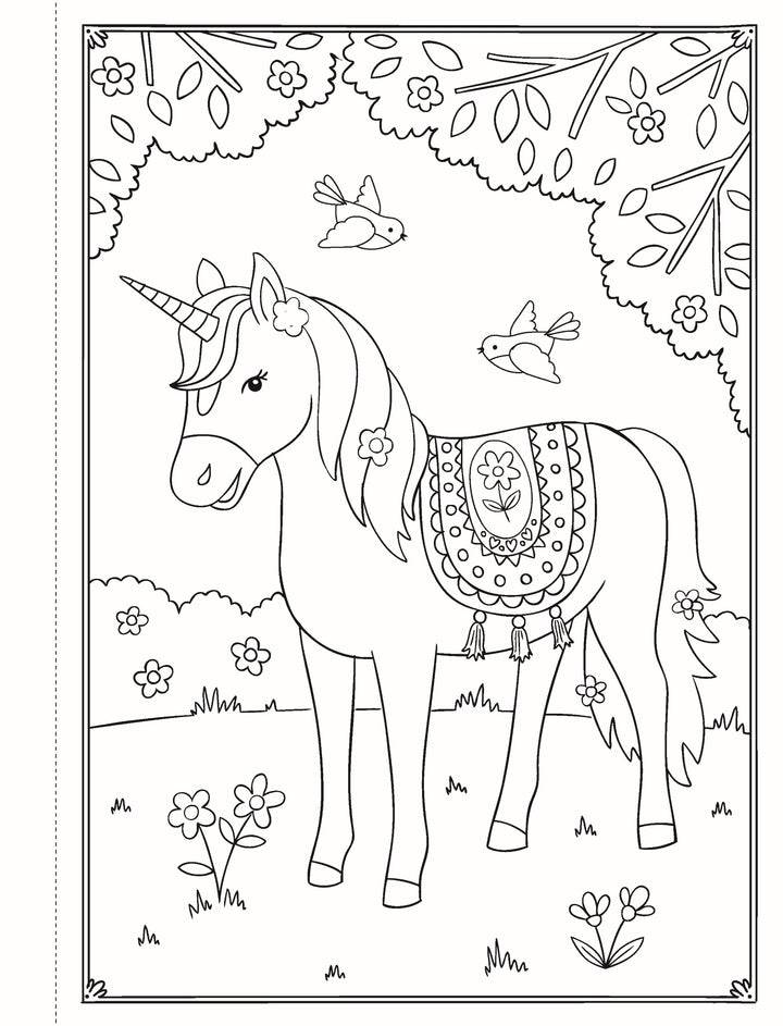 painting fun - unicorn magic