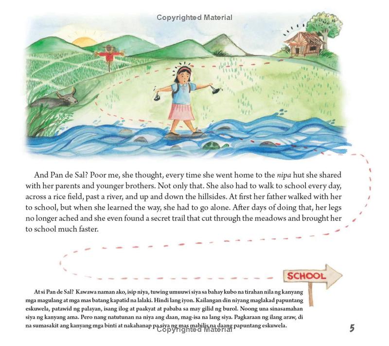 pan de sal saves the day (new bilingual english and tagalog edition)