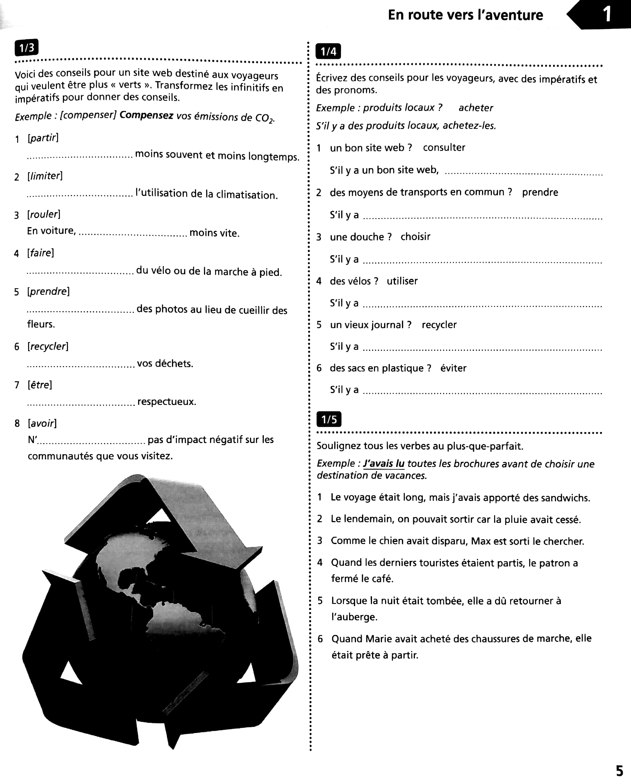 panorama francophone 2 workbook: french ab initio for the ib diploma (french edition)