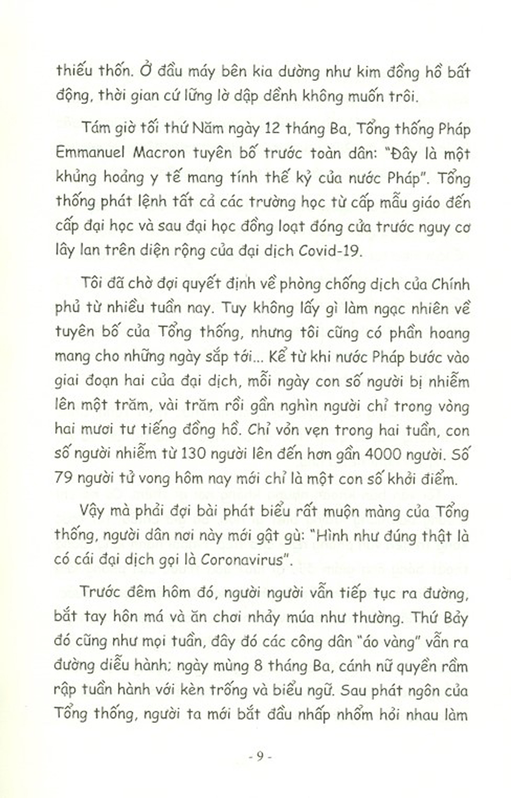 paris 55 ngày cấm túc - nhật ký viết từ tâm dịch
