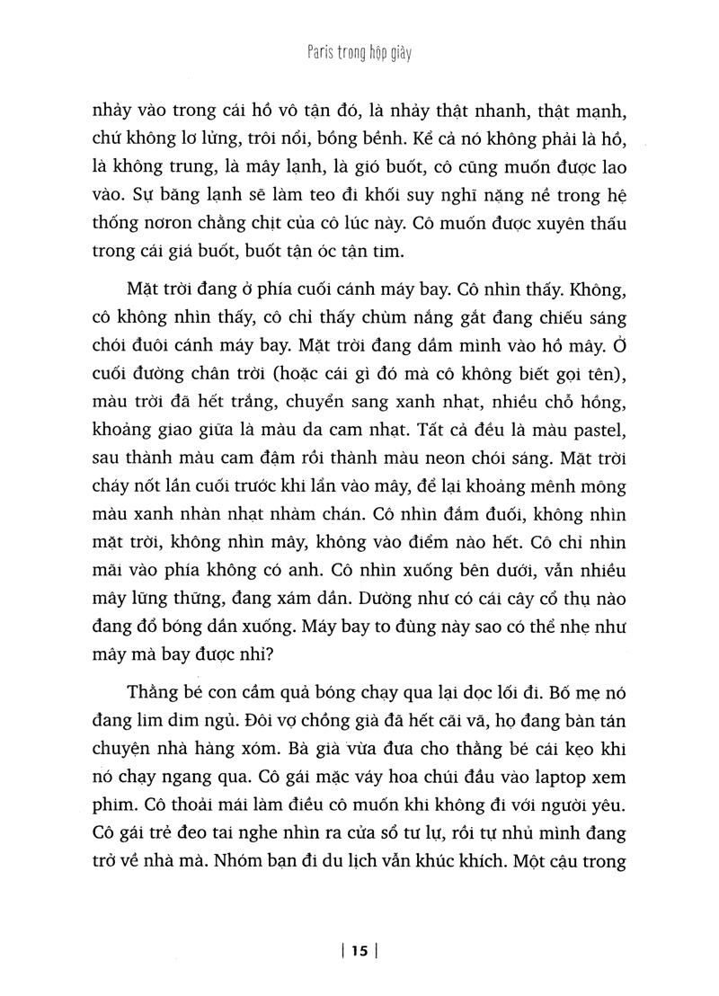 paris trong hộp giày