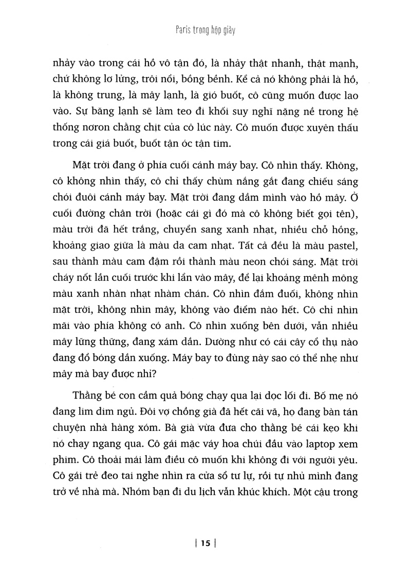 paris trong hộp giày