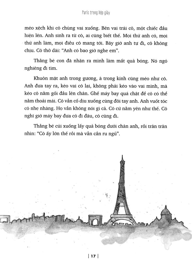 paris trong hộp giày