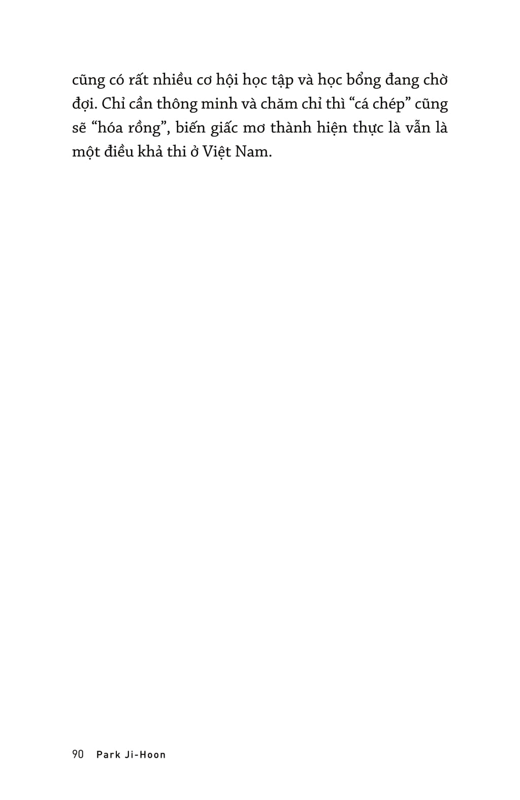 park tiên sinh sống giữa sài gòn