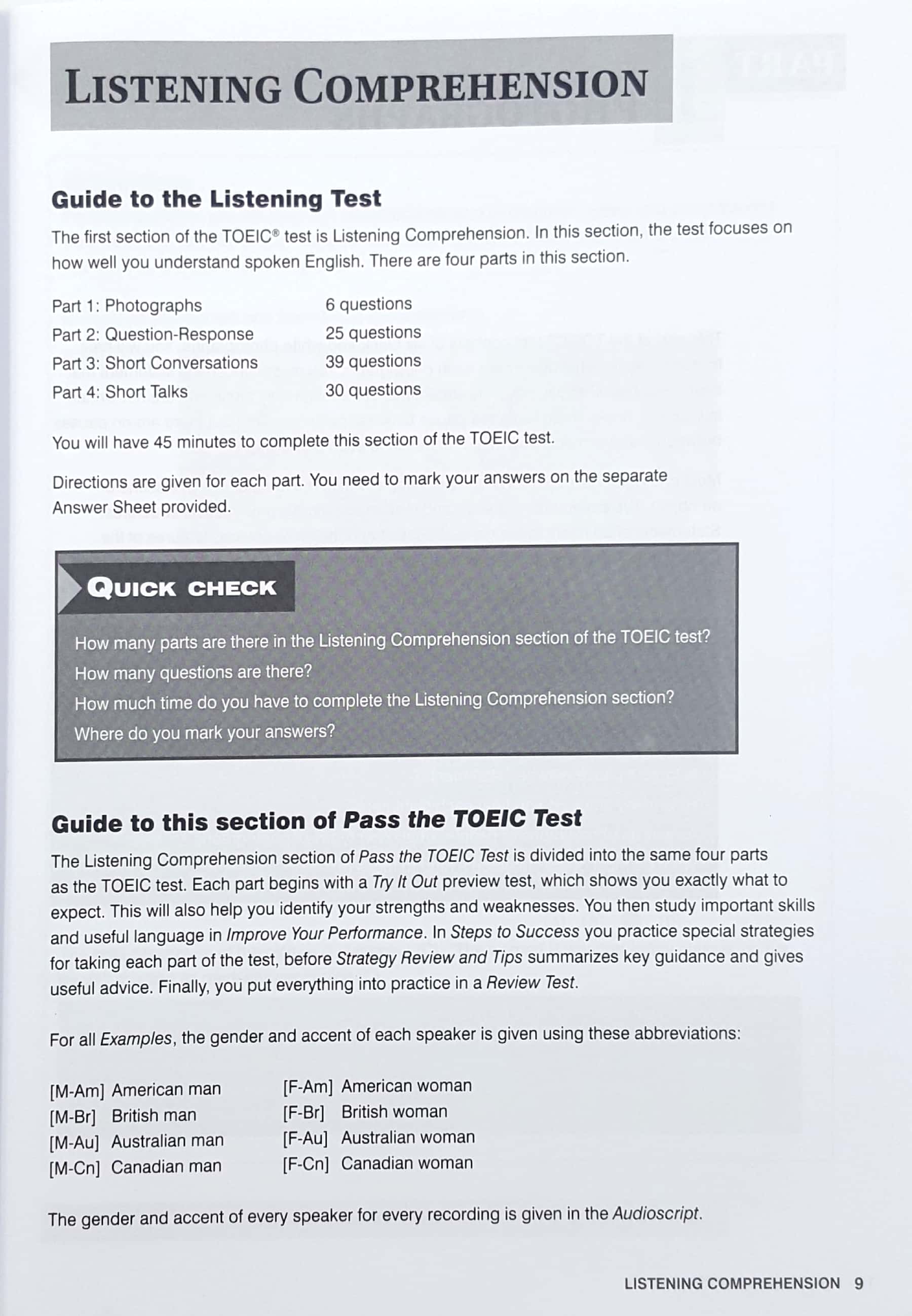 pass the toeic test - intermediate course (new edition)