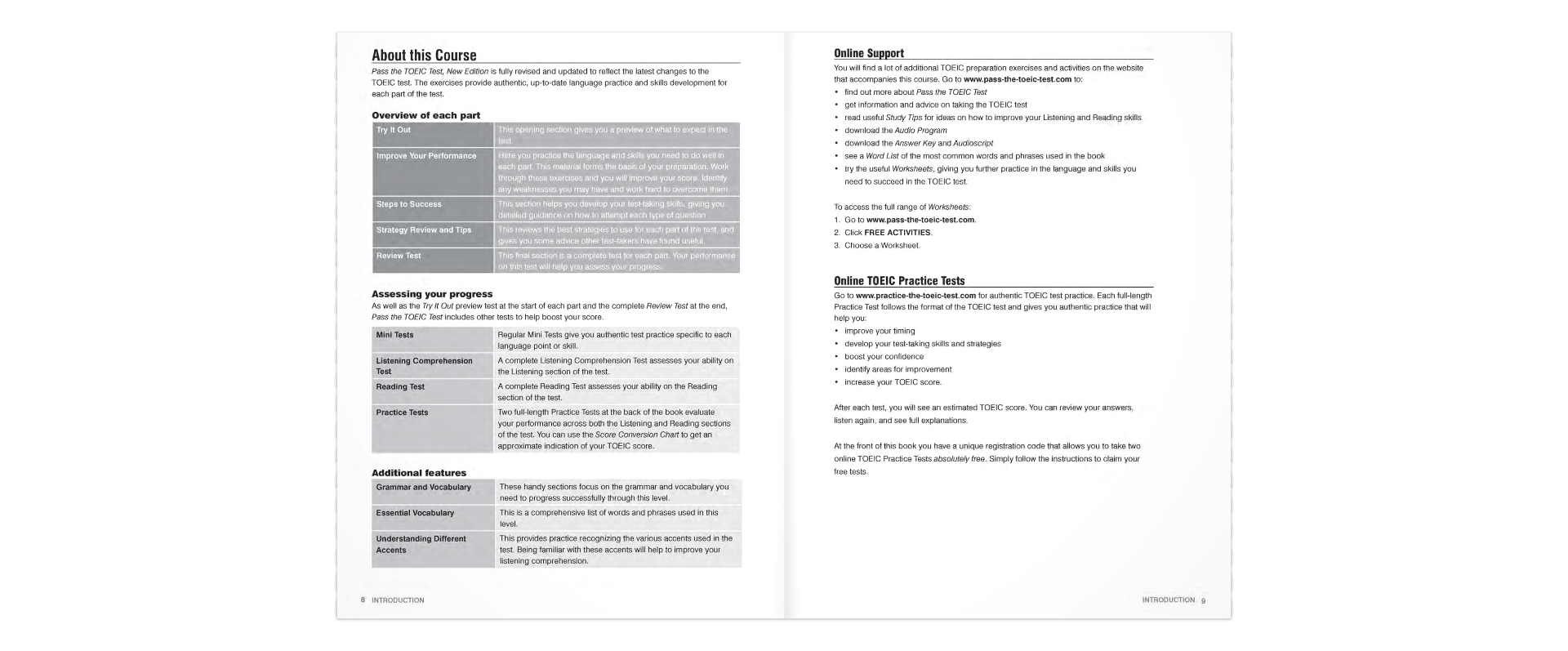 pass the toeic test - introductory course (new edition)