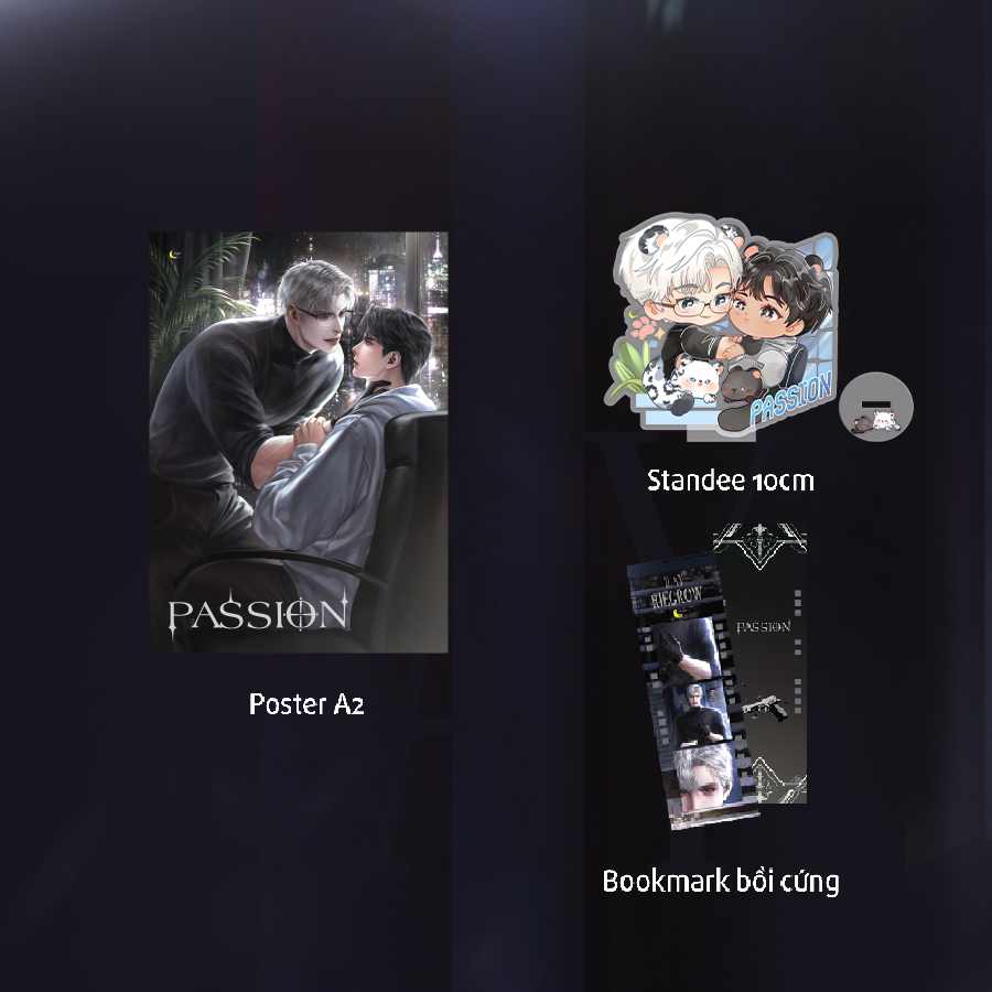 Passion - Tập 1 - Bản Đặc Biệt - Bìa Cứng - Tặng Kèm Bookmark + Trang Gác Màu + Standee + Poster A2