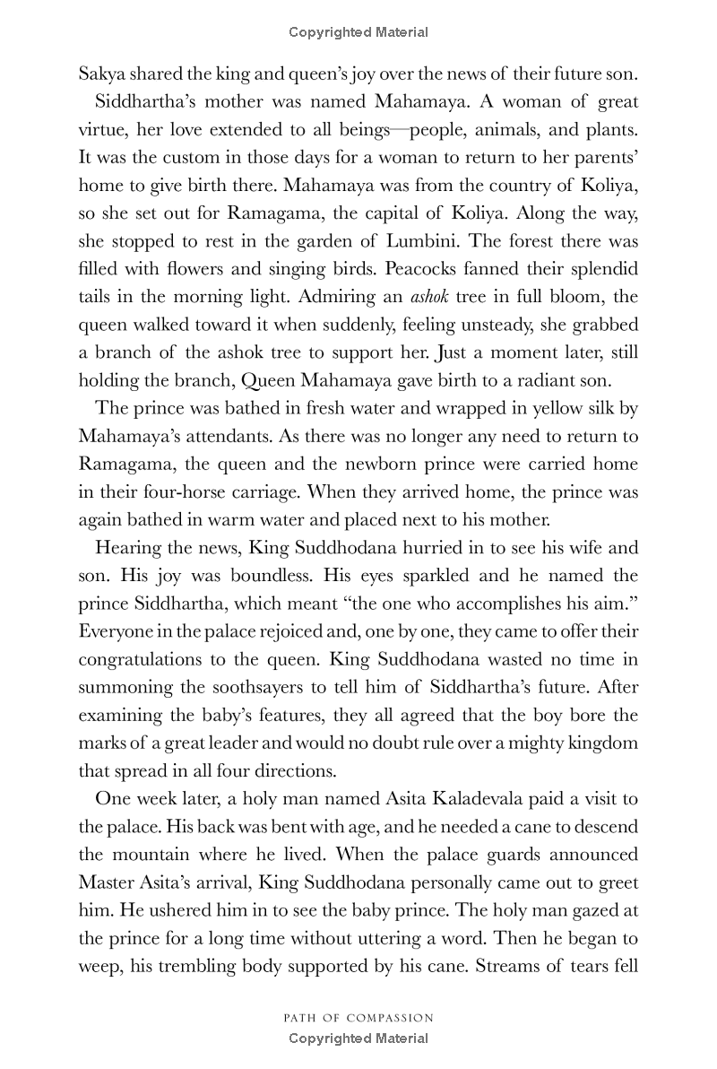 path of compassion : stories from the buddha's life