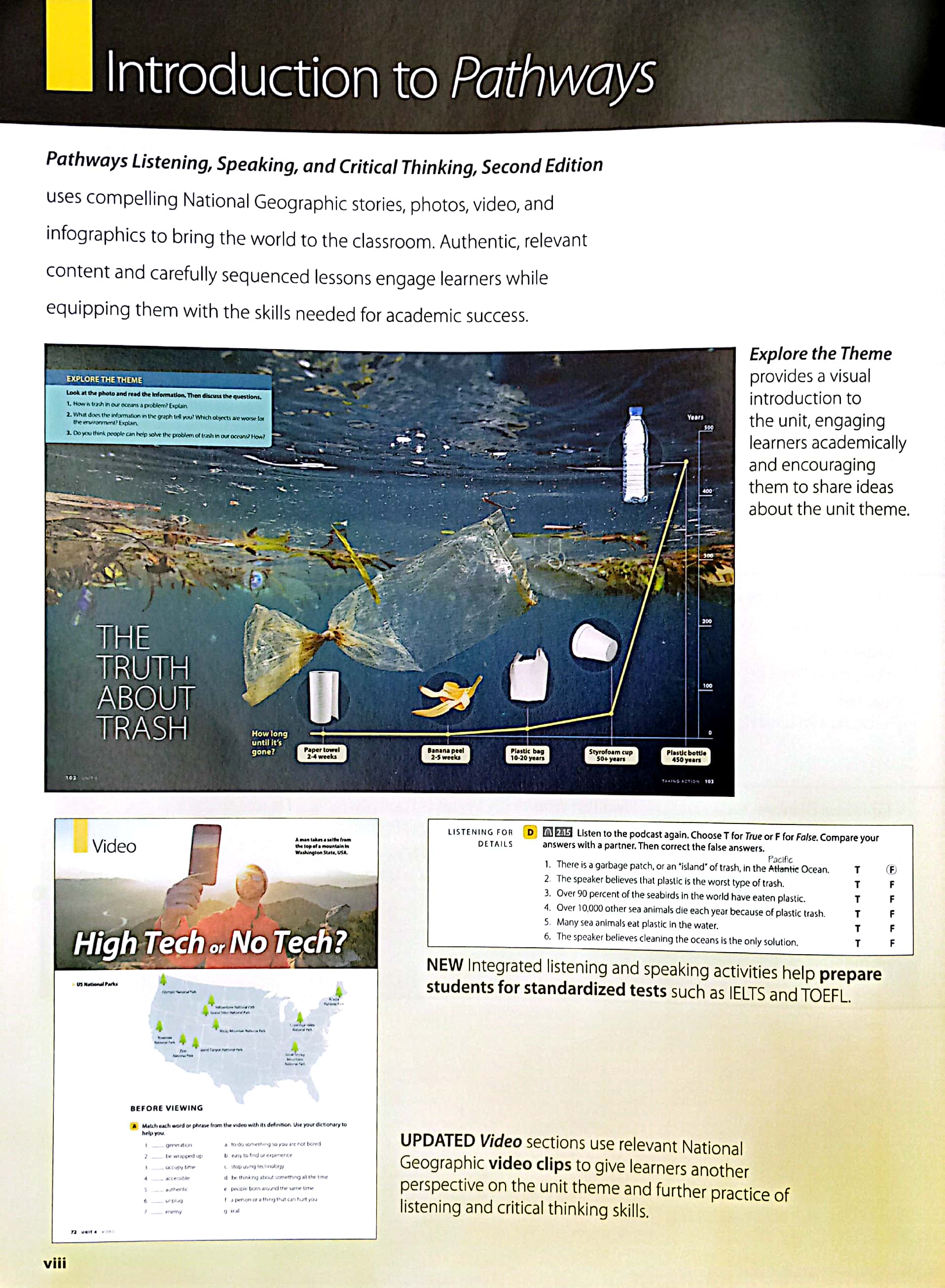 pathways: listening, speaking, and critical thinking foundations, 2nd student edition + online workbook