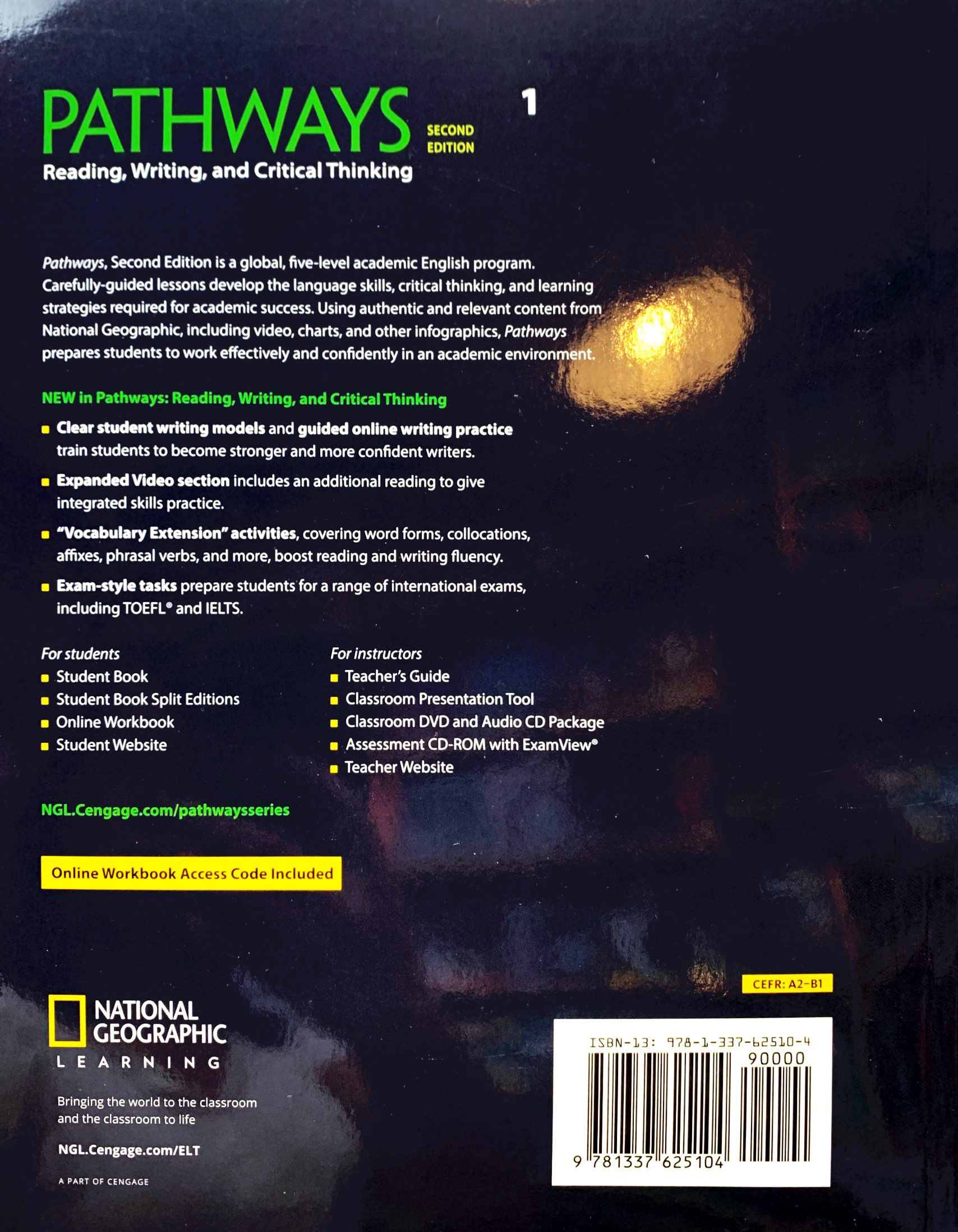 pathways: reading, writing, and critical thinking 1: student book/online workbook