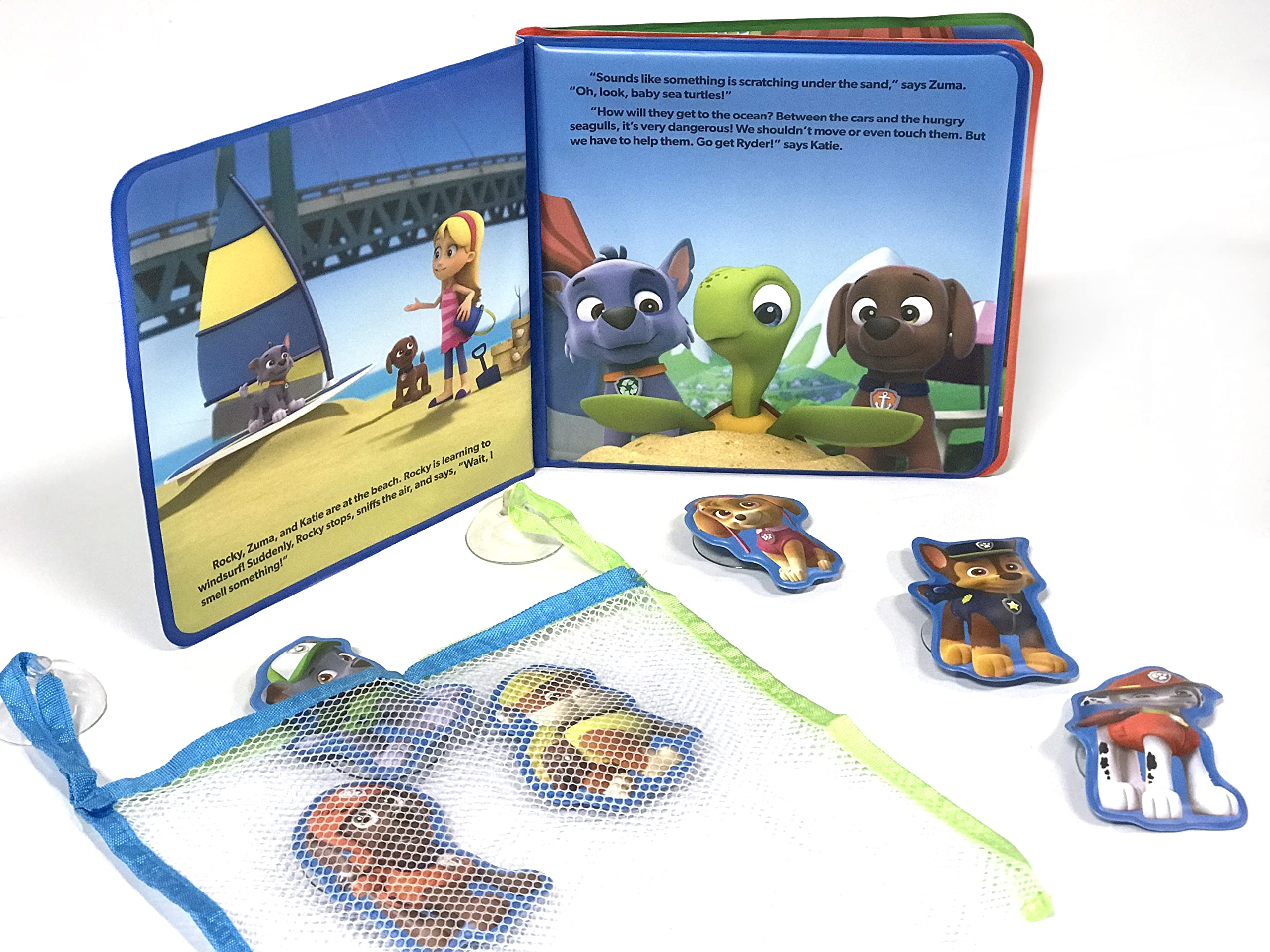 paw patrol bath time books (eva bag edition)