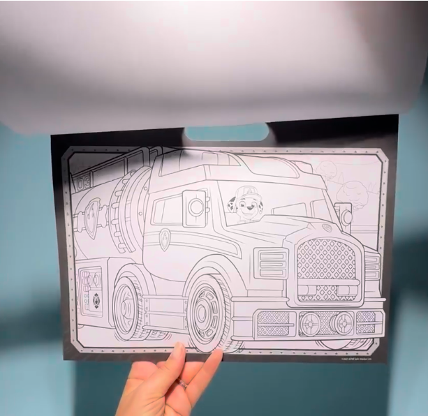 paw patrol - giant activity pad - big truck pups