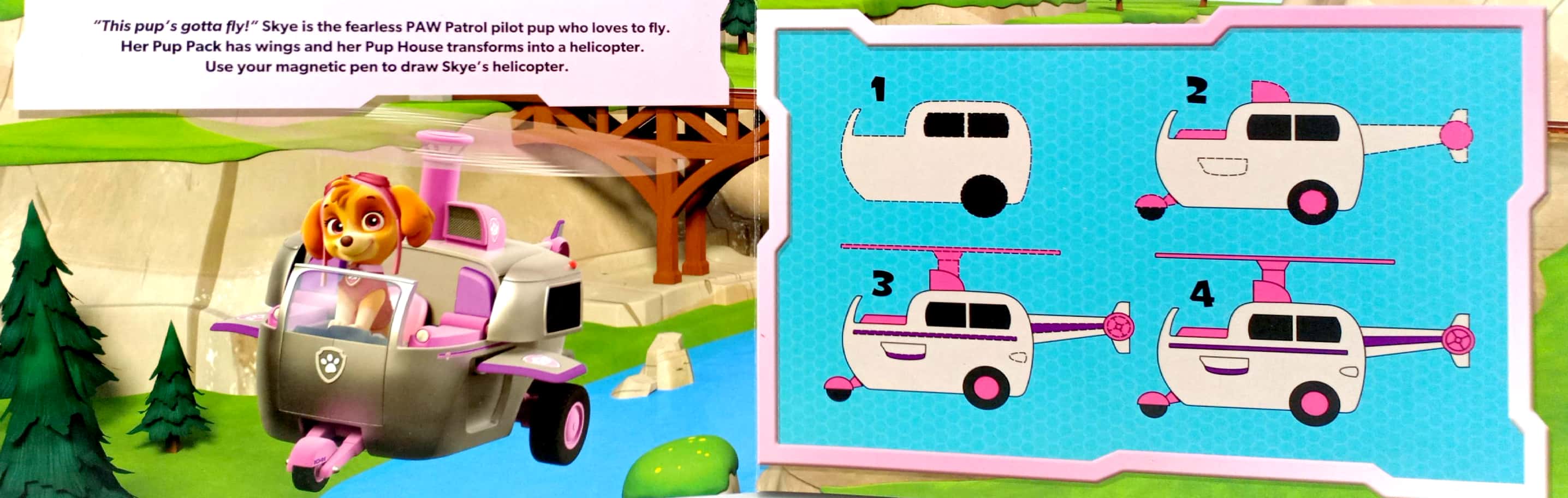 paw patrol girls learning series