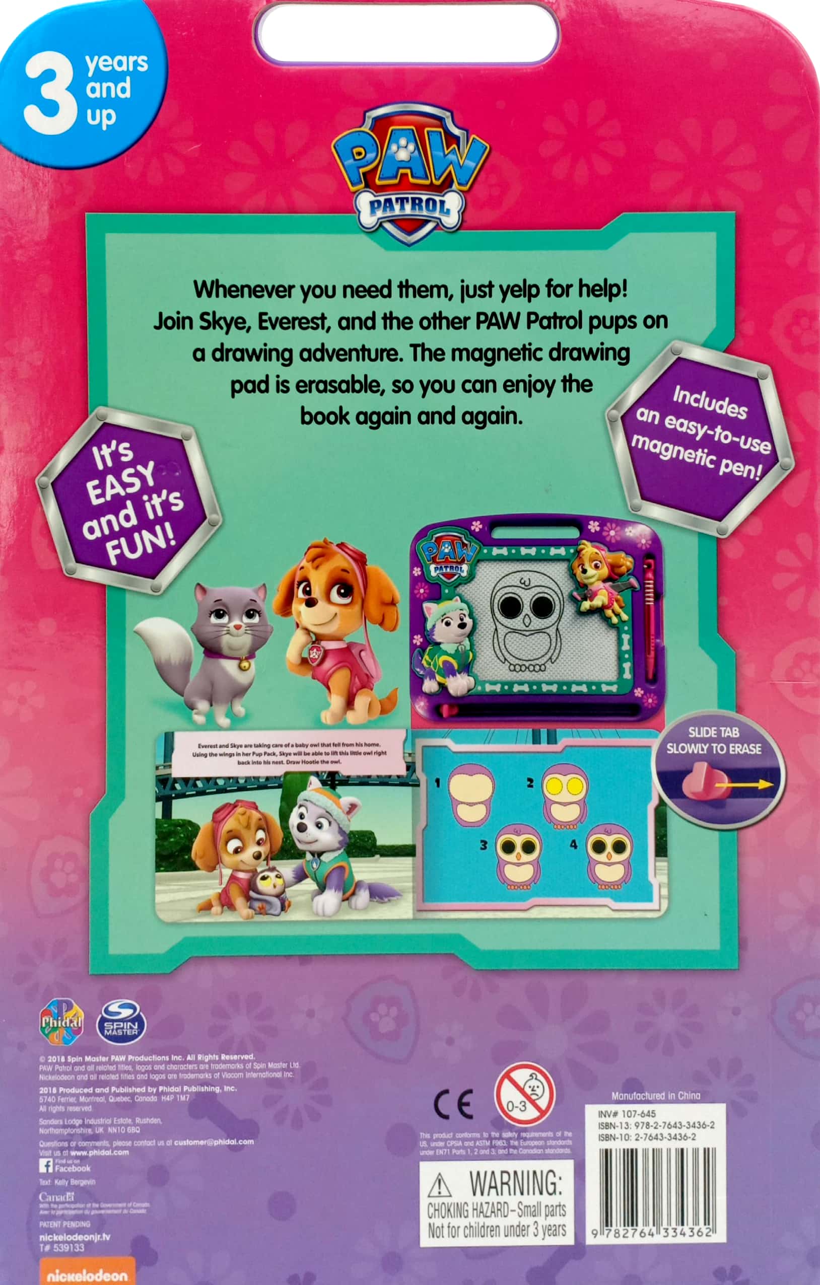 paw patrol girls learning series
