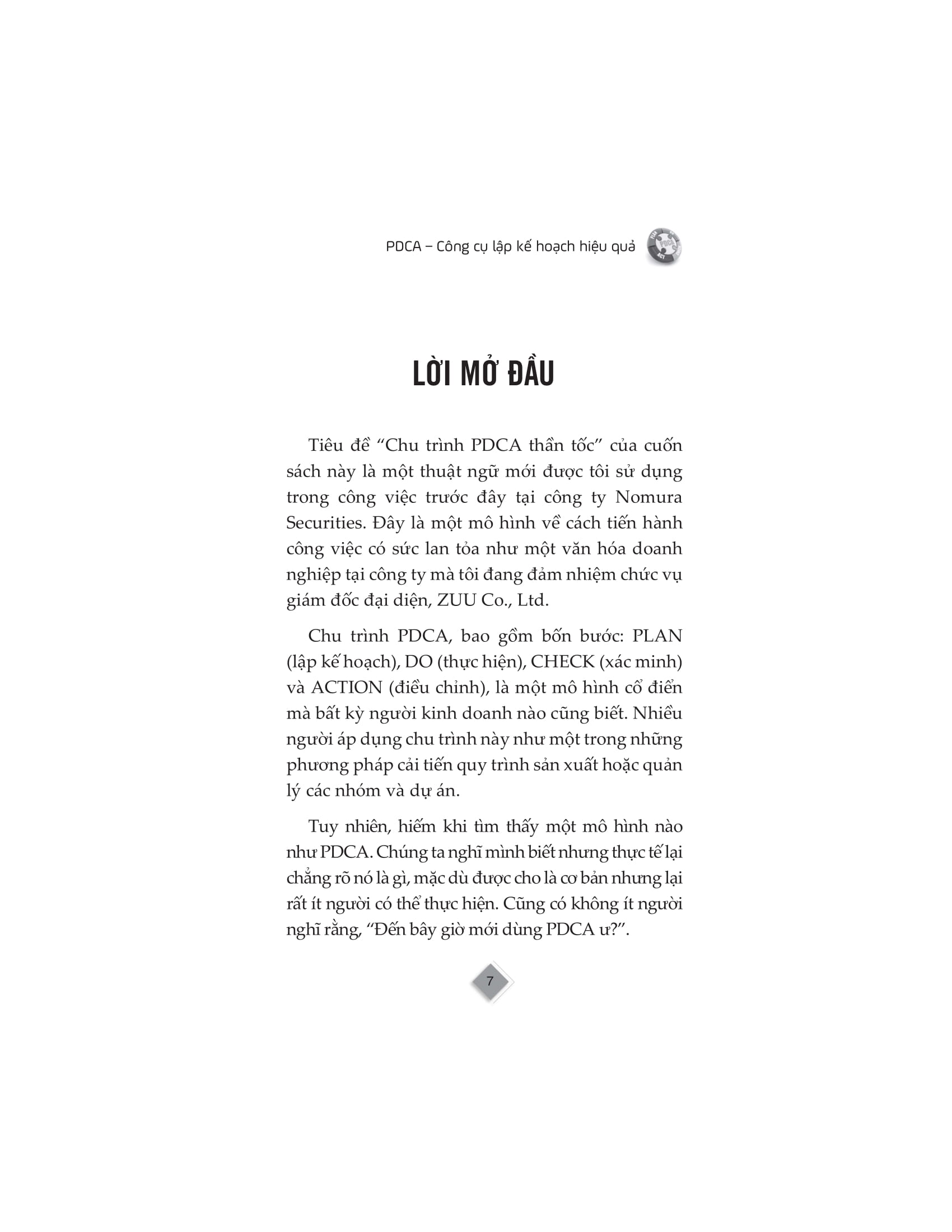 pdca - công cụ lập kế hoạch hiệu quả