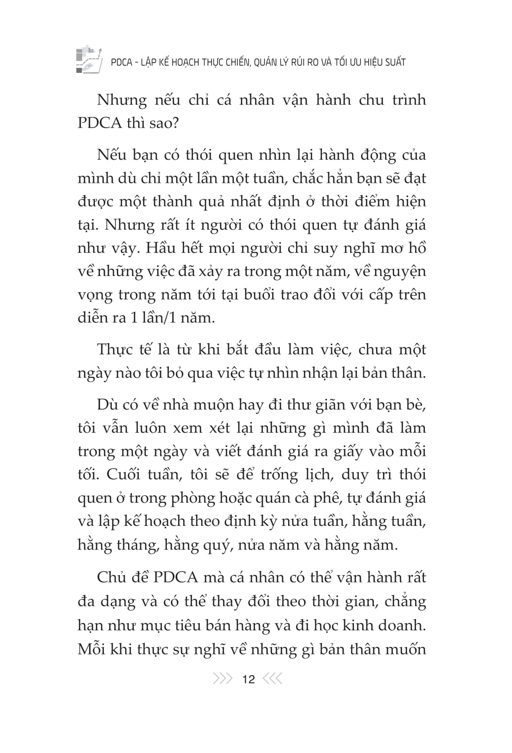 PDCA - Lap Ke Hoach Thuc Chien Quan Ly Rui Ro Va Toi Uu Hieu Suat