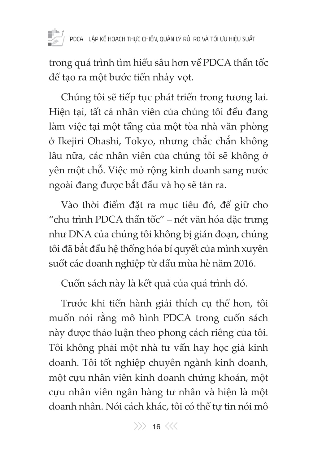 PDCA - Lap Ke Hoach Thuc Chien Quan Ly Rui Ro Va Toi Uu Hieu Suat