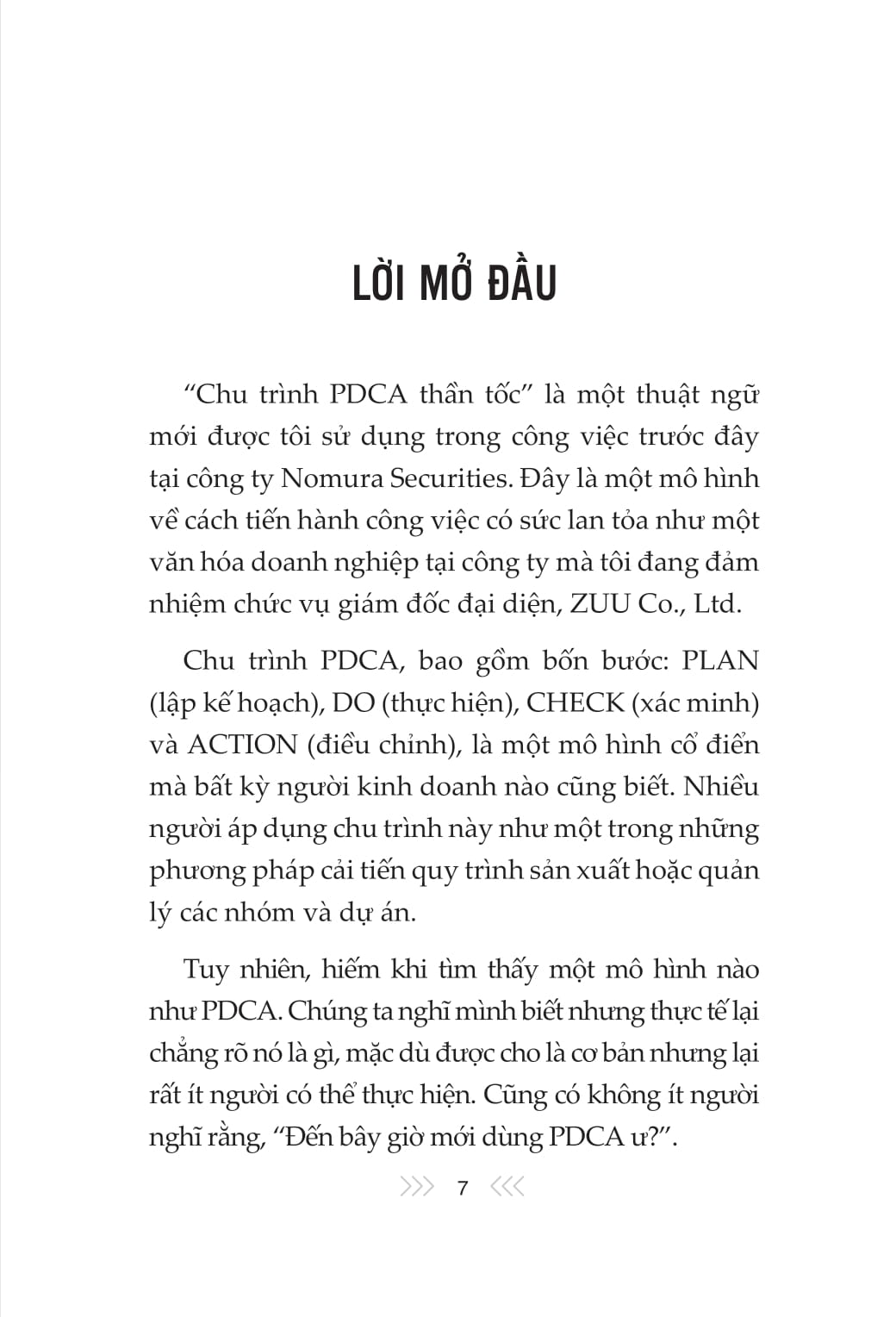 PDCA - Lap Ke Hoach Thuc Chien Quan Ly Rui Ro Va Toi Uu Hieu Suat