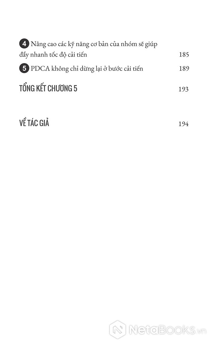 pdca - tự động hóa doanh nghiệp để giải phóng lãnh đạo và nhân bản doanh nghiệp