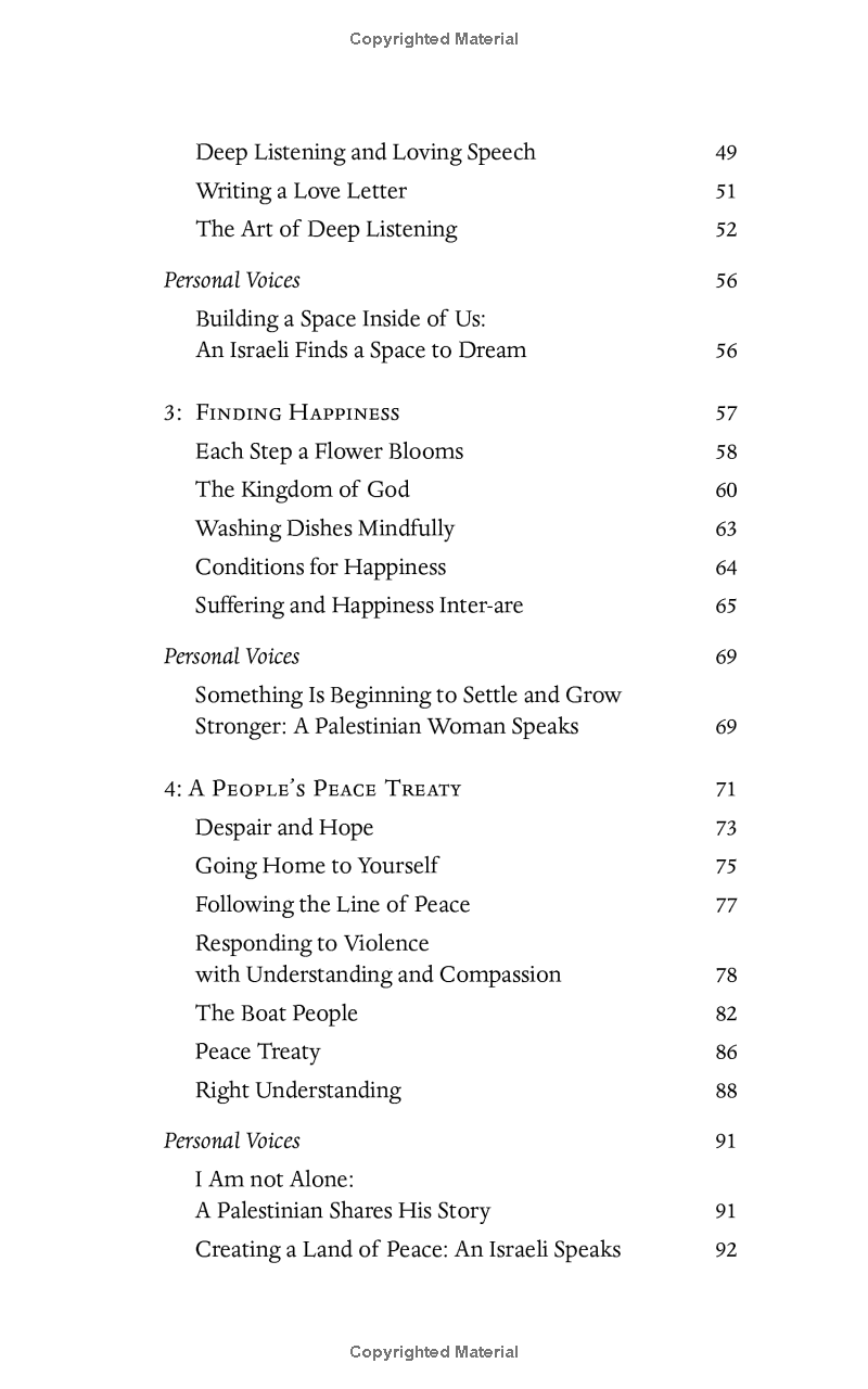 peace begins here: palestinians and israelis listening to each other