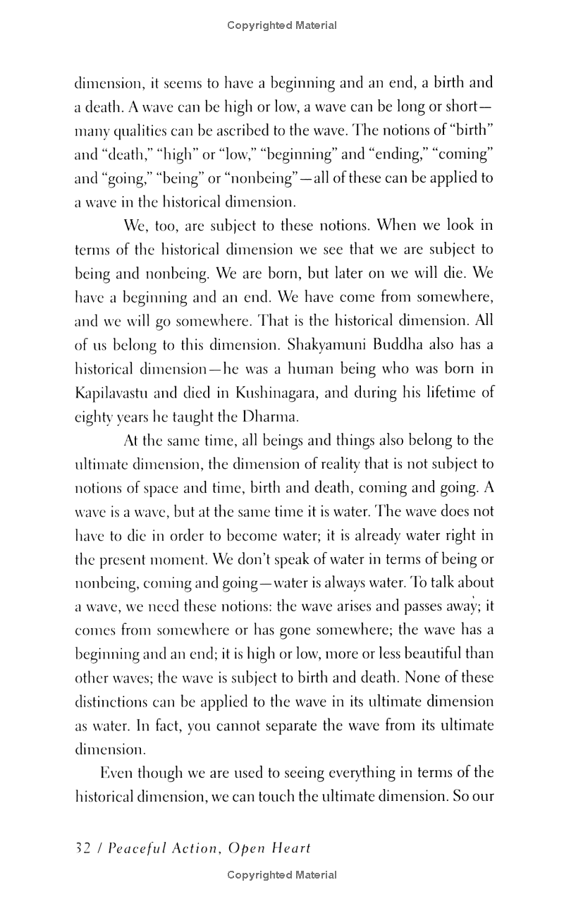 peaceful action, open heart: lessons from the lotus sutra