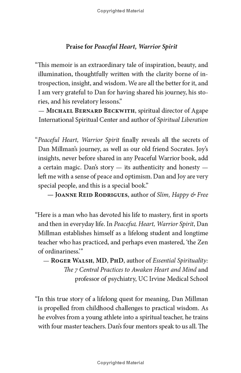 peaceful heart, warrior spirit: the true story of my spiritual quest