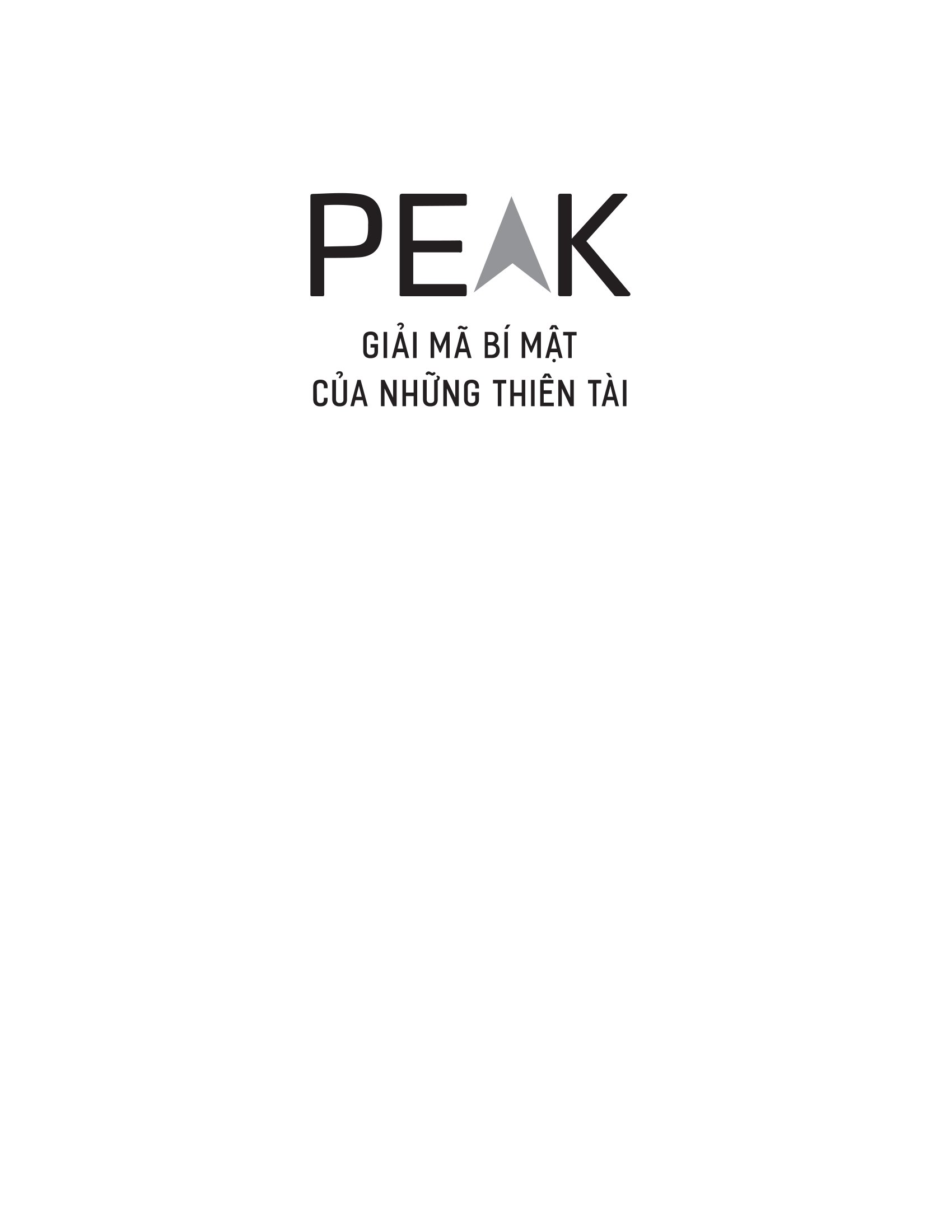 peak - giải mã bí mật của những thiên tài